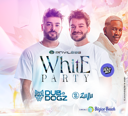 Evento Privilege White Party - Dubdogz & Dj Zullu